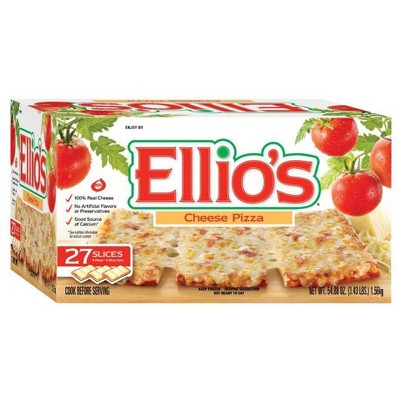 10% off 54.88-oz. 27 slice Ellio's cheese frozen pizza