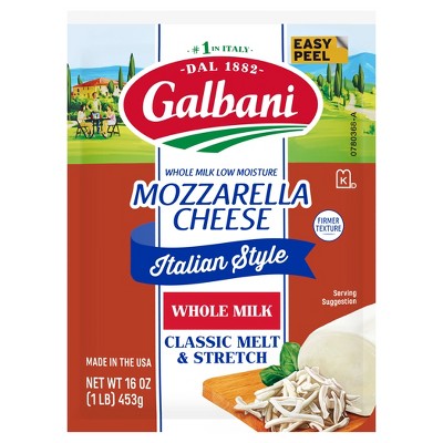 20% off 16-oz. Galbani italian style whole milk mozzarella cheese