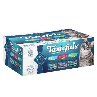 $3 off Blue Buffalo tastefuls wet cat food variety pack