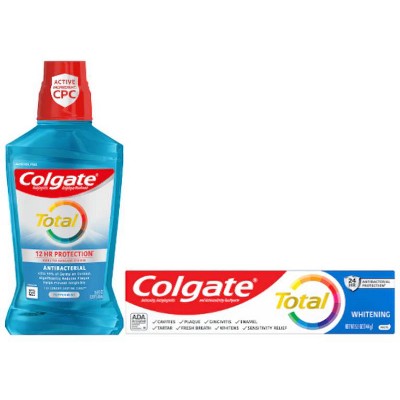 SAVE $2.00 On any ONE (1) Colgate Total® Toothpaste (3oz or larger) or Mouthwash (500mL or larger)