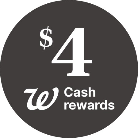 Earn $4 W Cash rewards when you buy 4+ select P&G deodorant* Multi use offer valid online only