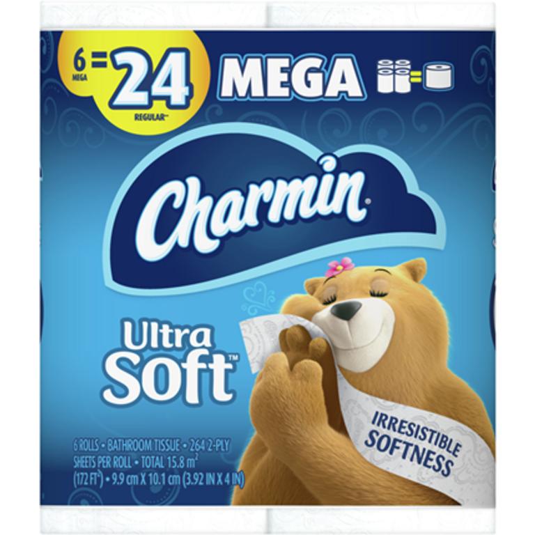 Save $2.00 ONE Charmin Product Select Varieties