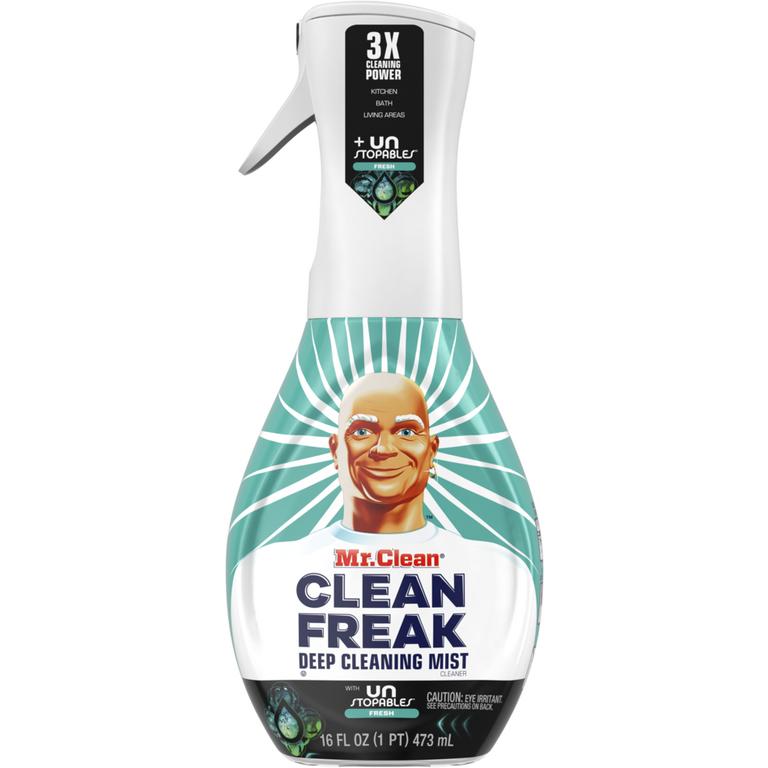 Save $3.00 ONE Mr. Clean Clean Freak Starter Kit, Liquid 41-64oz, or larger OR Ultra Foamy Magic Eraser 3ct or larger (excludes trial/travel size).