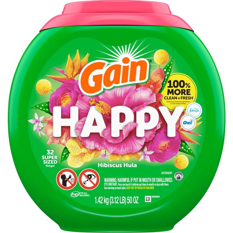 Save $3.00 ONE Gain Flings Laundry Detergent 31-42 ct OR Gain Super Flings Laundry Detergent 18-25 ct (excludes Gain Liquid/Powder Laundry Detergent, Gain Essential Oils, Gain Liquid Fabric Softeners, Gain Fireworks, Gain Sheets, Gain Flings 9 ct and below and trial/travel size).