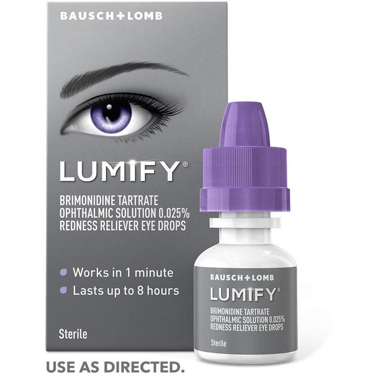 $3.00 OFF any ONE (1) 2.5ml or 7.5ml LUMIFY Redness Reliever Eye Drops