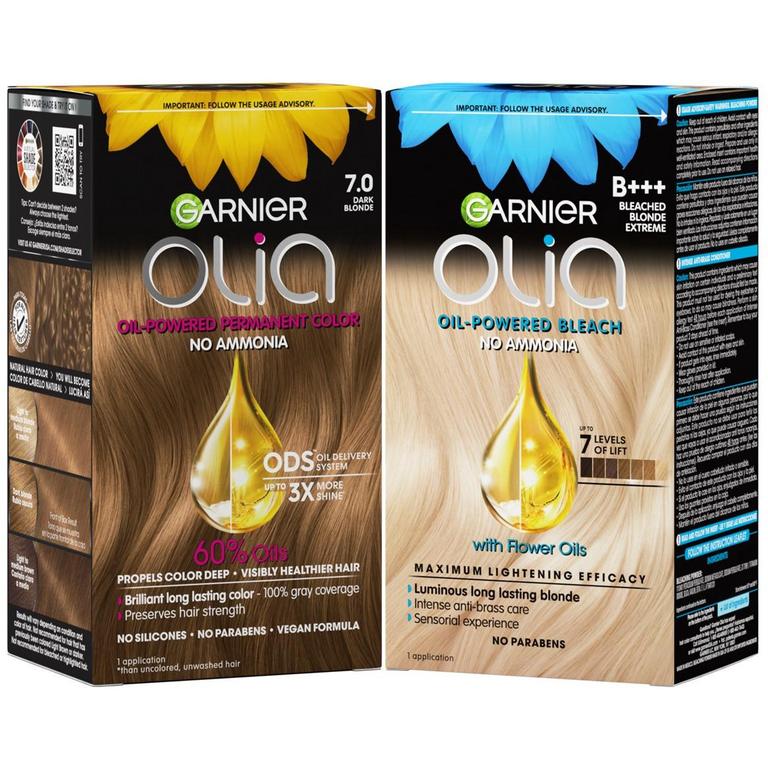SAVE $5.00 off ANY TWO (2) Garnier® Olia® haircolor products