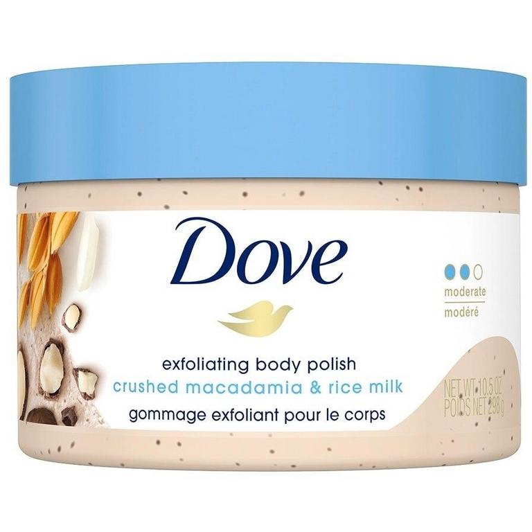 SAVE $3.00 on any ONE (1) Dove Exfoliating Body Polish product (excludes trial and travel sizes)