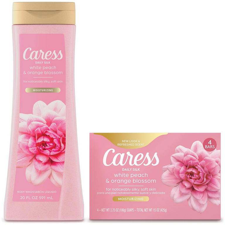 SAVE $3.00 on any TWO (2) Caress® Body Wash 20oz or larger OR Bar Soap 2-count or larger  (excludes travel & trial sizes)