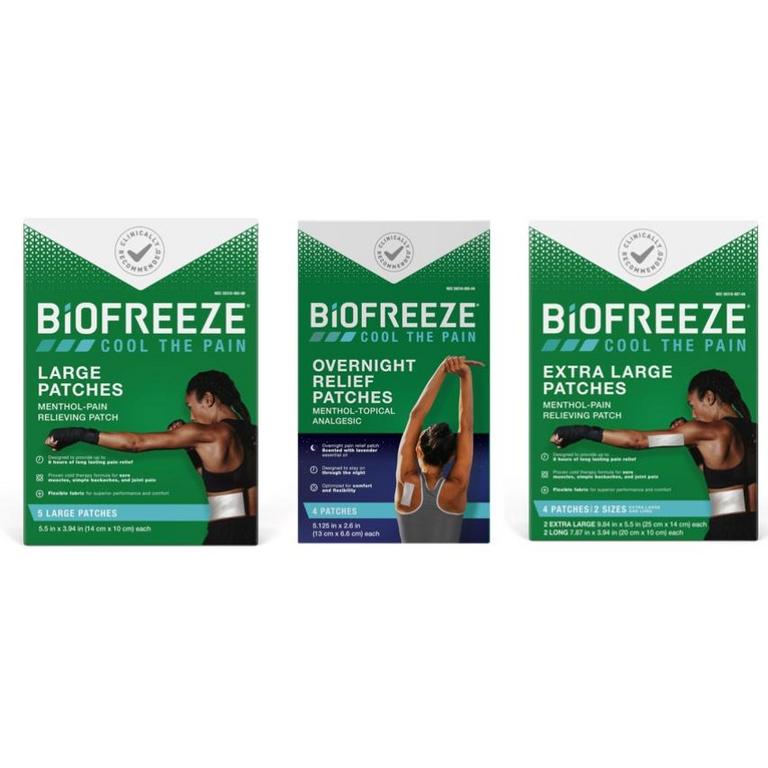 Save $3.00 on any ONE (1) Biofreeze PATCH Product