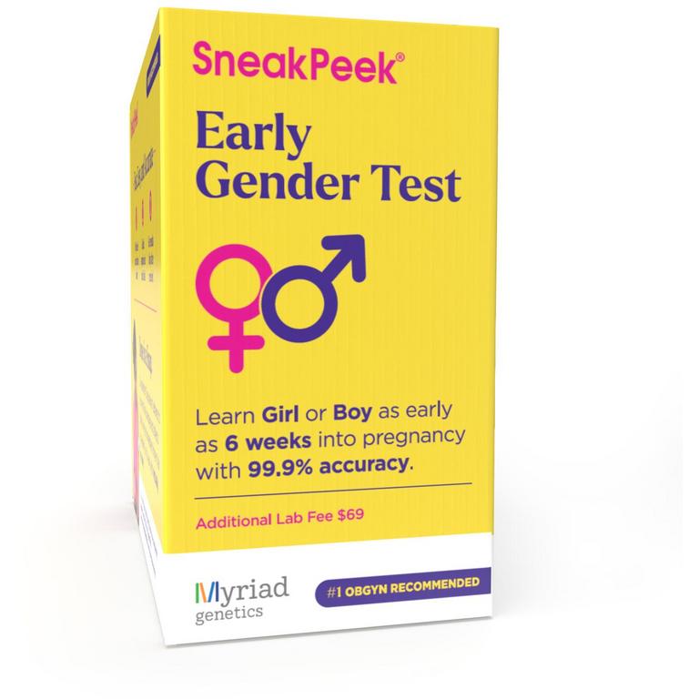 SAVE $10.00 ONE (1) SneakPeek Early Gender Test