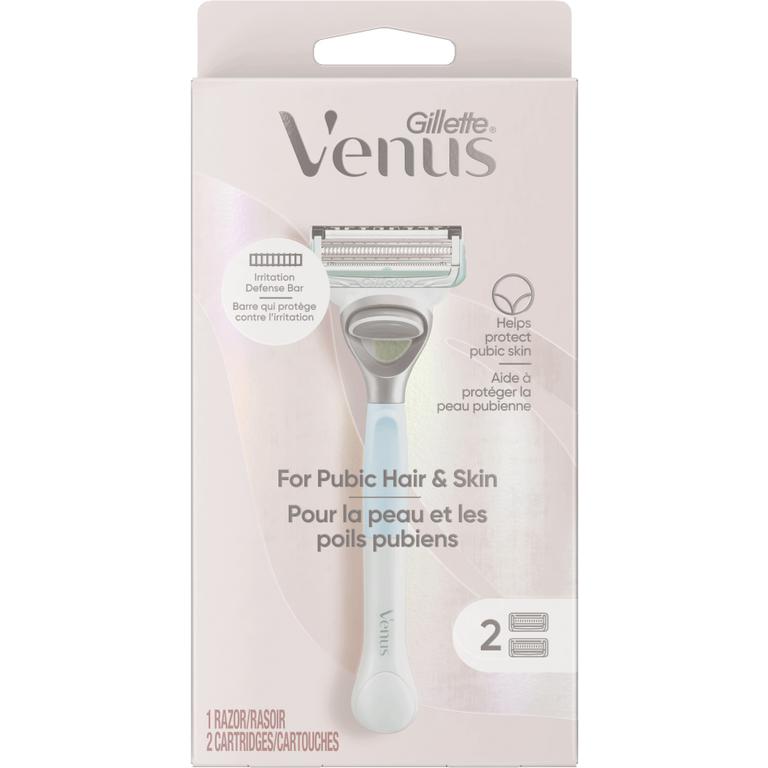 Save $3.00 ONE Venus for Pubic Hair & Skin Razor OR Care Item (excludes Venus for Pubic Hair & Skin 4-6ct pack, Gillette Products, and trial/travel size).