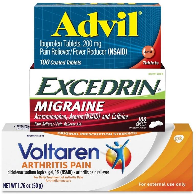 Save $6.00 off purchase of any TWO (2) Voltaren® 1.76oz or larger or Advil® or Excedrin® 36ct or larger in same transaction