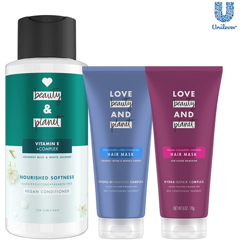 $7.00 OFF on TWO (2) Love Beauty and Planet shampoo or conditioner. Excludes Trial or Travel Sizes.