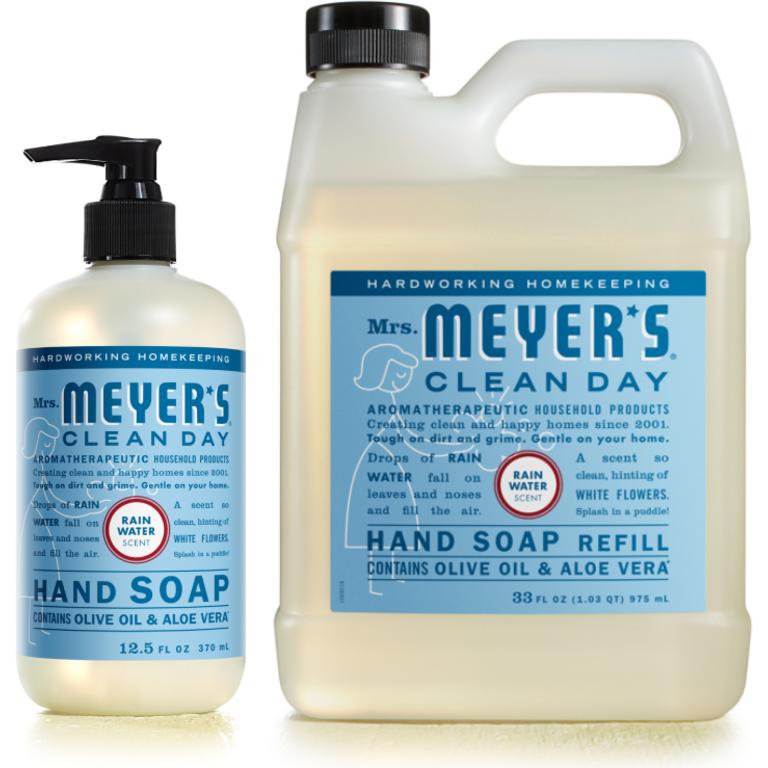 SAVE $2.50 on any TWO (2) Mrs. Meyer’s Clean Day® Hand Soap or Hand Soap Refill products (12.5oz. or larger)