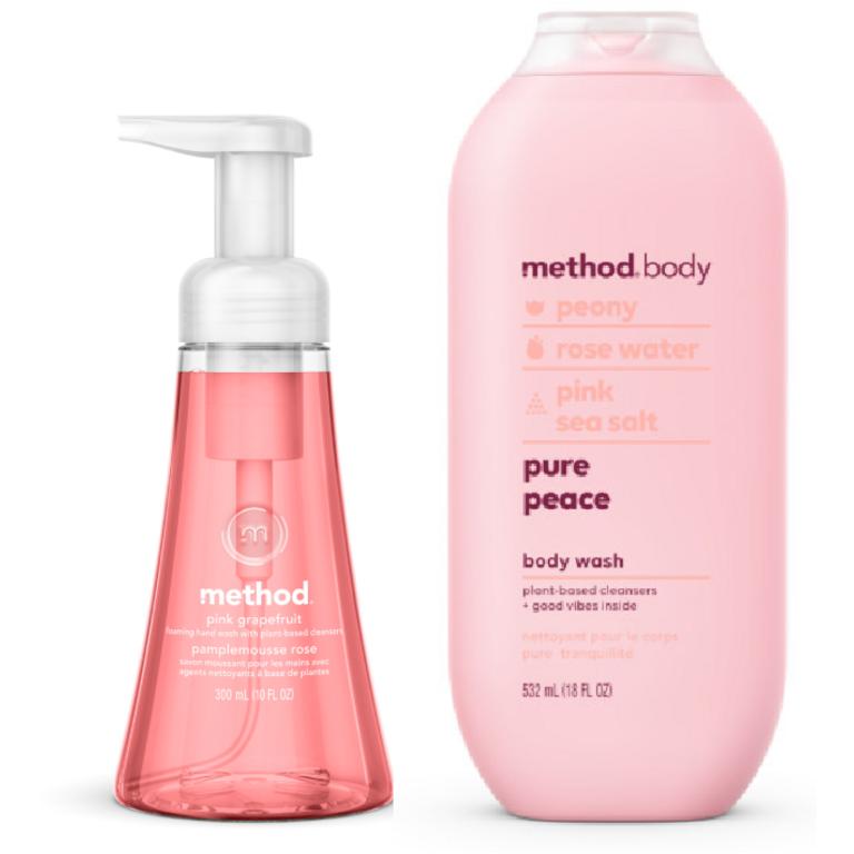 SAVE $2.00 on any TWO (2) Method® Body Wash or Hand Wash products (10oz. or larger)