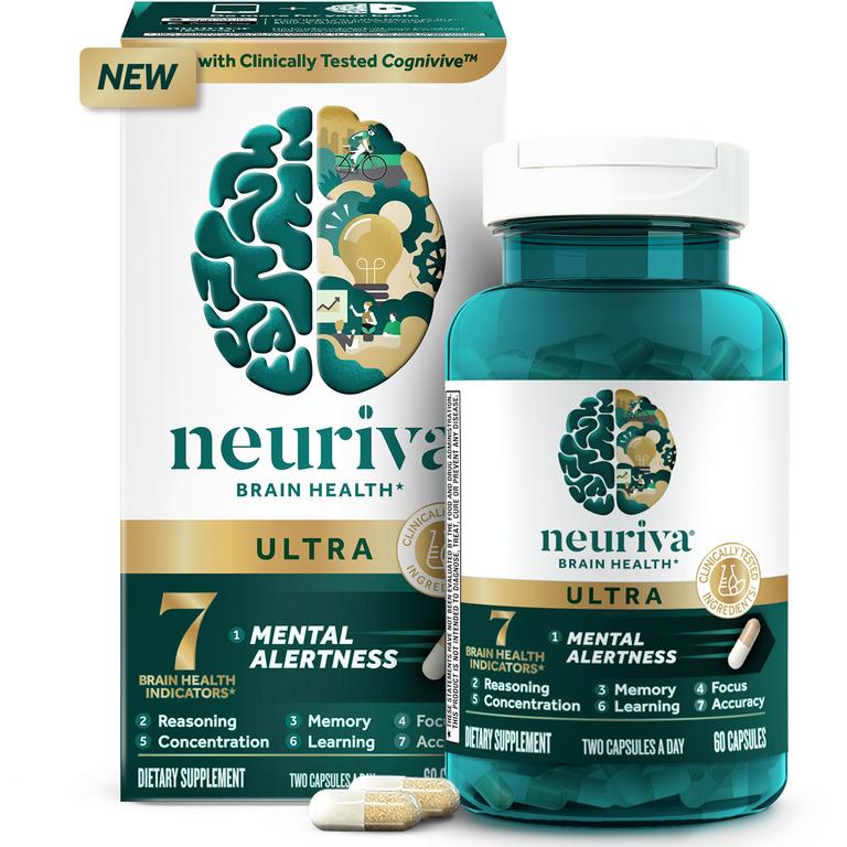 $15.00 OFF any ONE (1) Neuriva Brain Health ULTRA (excludes Ultra 7 ct)