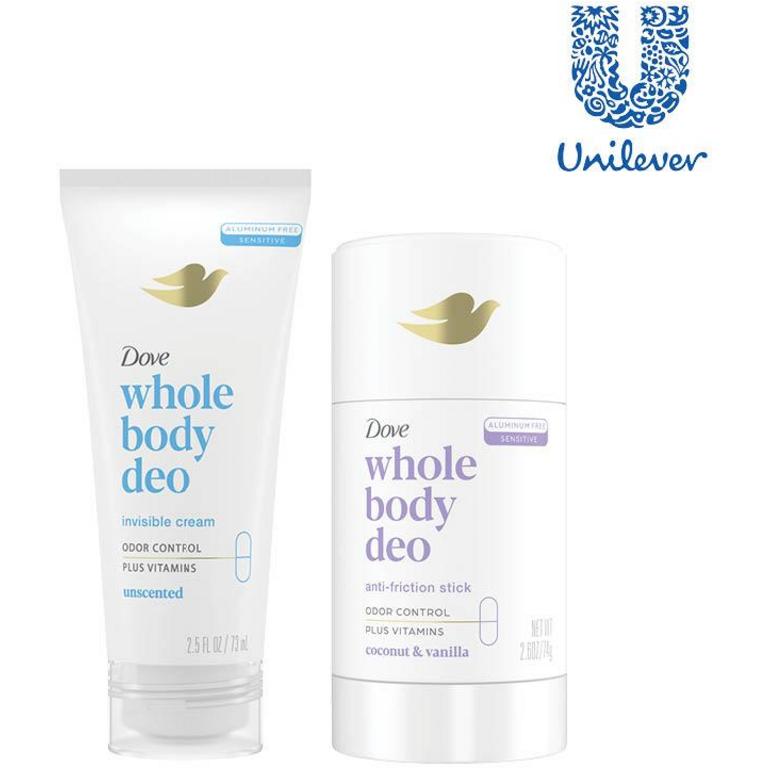 $2.00 OFF on ONE (1) Dove Whole Body Deodorant. Excludes Trail and Travel Sizes.