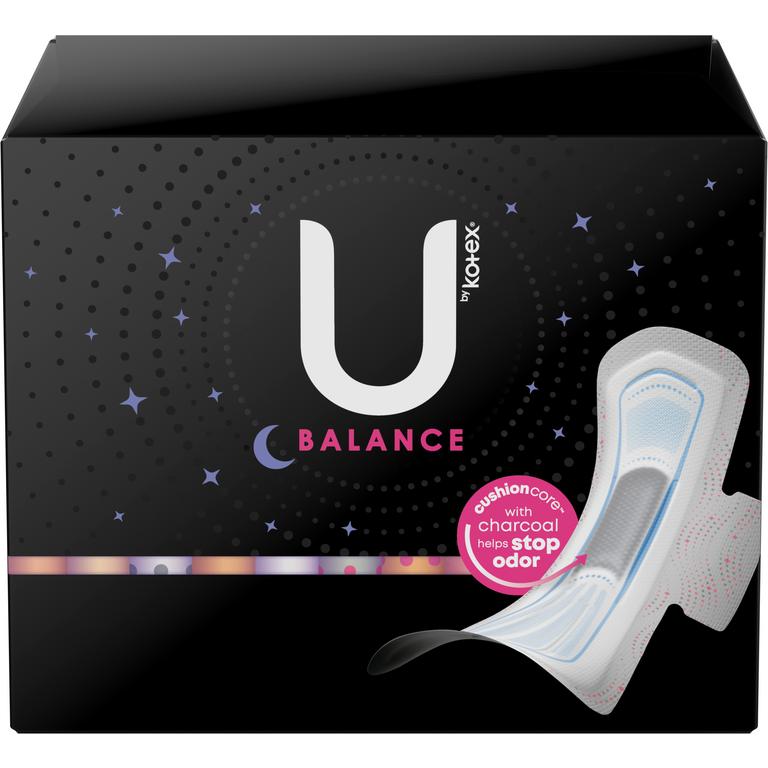 Save $3.00 on any TWO (2) packages U by Kotex® Products (not valid on LIV BY KOTEX® products, Liners 14-22 ct. or  trial size/travel packs)