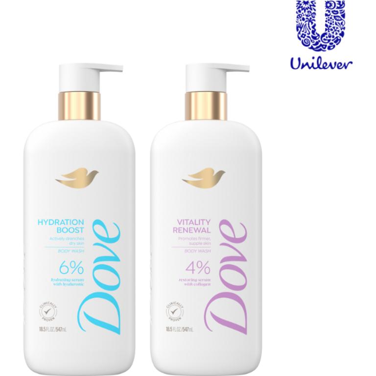 $3 off 1 OFF ONE (1) Dove Serum Body Wash 18.5oz. Excludes trial and travel sizes.
