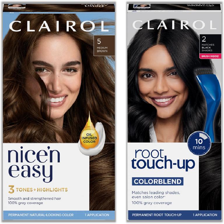 $2 off 1 ONE (1) box of CLAIROL® Nice n' Easy or Root Touch-Up Hair Color Product