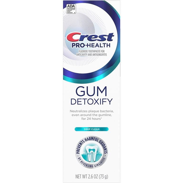 $1 off 1 ONE Crest Gum Detoxify, Gum & Whitening, Gum & Enamel Restore, Gum & Sensitive, or Gum Recession 3.0 oz or smaller (excludes all other variants, kids, and trial/travel size).