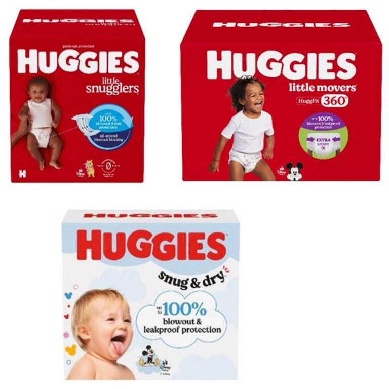 $1 off 1 on any ONE (1) Package of Huggies® Diapers, Little Movers®, Little Snugglers®, Overnites, Snug & Dry™, Skin Essentials™ (Valid only on 10ct. or larger.)