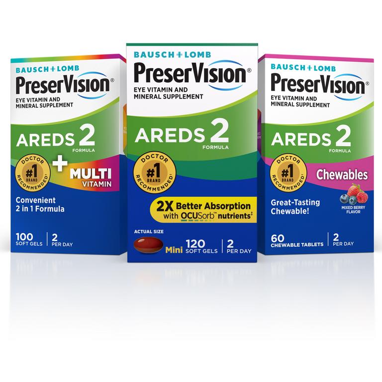 $3 off 1 Any ONE (1) PreserVision (AREDS 2, +MultiVitamin, Chewables, or +CoQ10) 60 ct. or larger