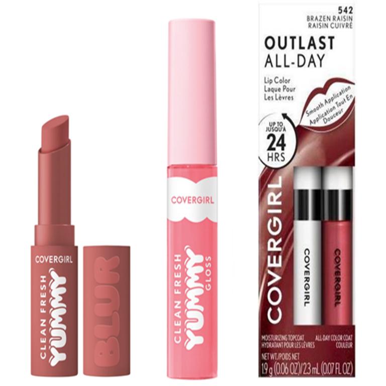 $1 off 1 ONE (1) COVERGIRL® Lip Product (excludes excludes Continuous Color Lipstick, accessories and travel/trial size)