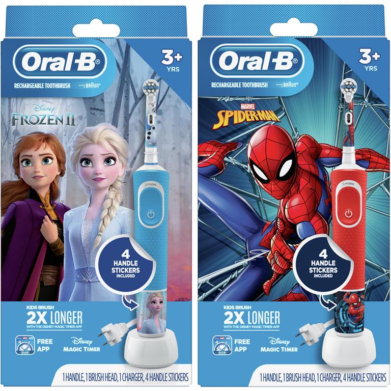 $5 off 1 ONE Oral-B Kids Rechargeable Electric Toothbrush (excludes Oral-B Kids Battery Powered Toothbrushes and trial/travel size).