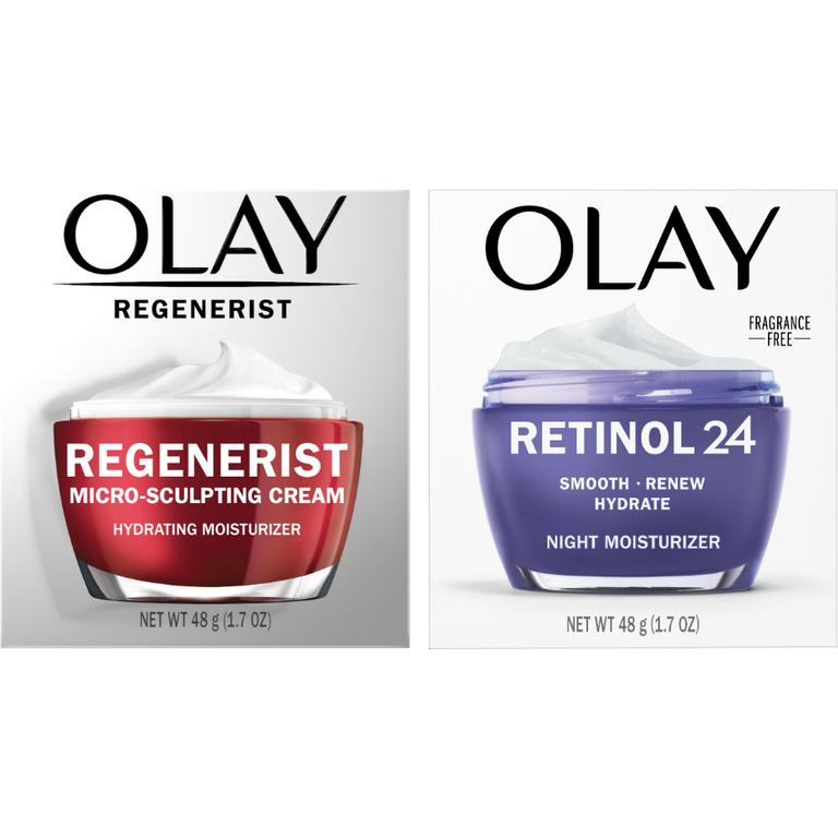 $5 off 1 ONE Olay Facial Moisturizer, Eye or Serum (excludes Super Collection, Complete, Active Hydrating, Total Effects, Age Defying, and Mini/trial/travel).