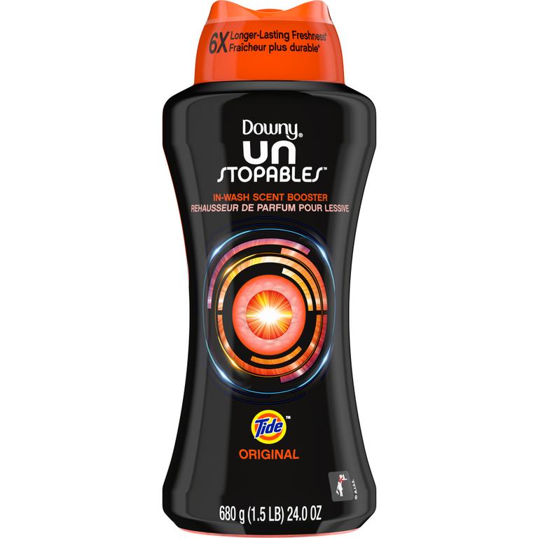 $3 off 1 ONE Downy In-Wash Scent Boosters 24-30.1 oz (includes Downy Light, Unstopables, April Fresh, Cool Cotton and Infusions) OR Downy In-Wash Scent Boosters Comfy Cozy OR Blends 24.5-32.2 oz OR Fusions 21.1-26.5 oz OR Downy In-Wash Scent Boosters Unlimited 21.1 oz (excludes travel size).