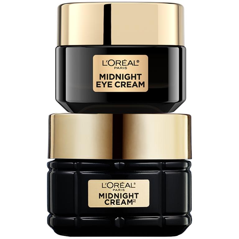$10 off 1 on ONE (1) select L'Oreal Paris Midnight Skincare item