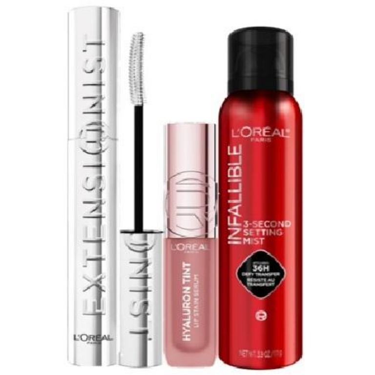 $5 off 2 on TWO (2) select L'Oreal Paris Cosmetics items