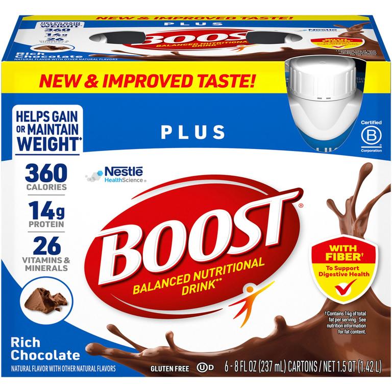 $3 off 1 on ONE (1) BOOST PLUS® Nutritional Drink 6pk or larger