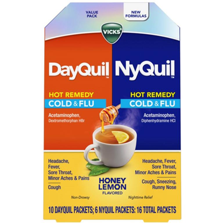 $2 off 1 ONE Vicks Combo Hot Remedy 16 ct