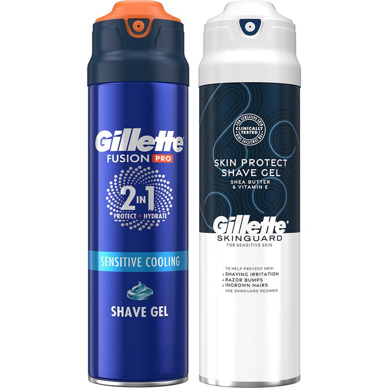 $1 off 1 ONE GillettePRO OR SkinGuard Shave Gel, Cream, Moisturizer, OR Face Scrub.