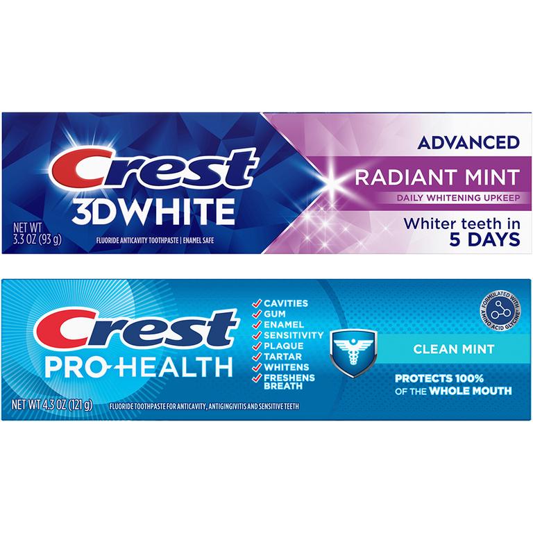 $1 off 1 ONE Crest Toothpaste 2.4 oz or more (excludes Crest Cavity Protection, Baking Soda, Tartar Control/Protection, Brilliance, Gum, Densify, Aligner Care, Kids, More Free packs, and trial/travel size).