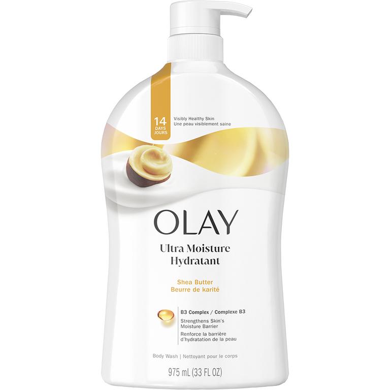 $1 off 1 ONE Olay Body Wash 18oz, Body Wash 27oz pump or larger, Olay Bar 4ct or larger OR Olay Hand and Body Lotion 18oz (excludes trial/travel size).