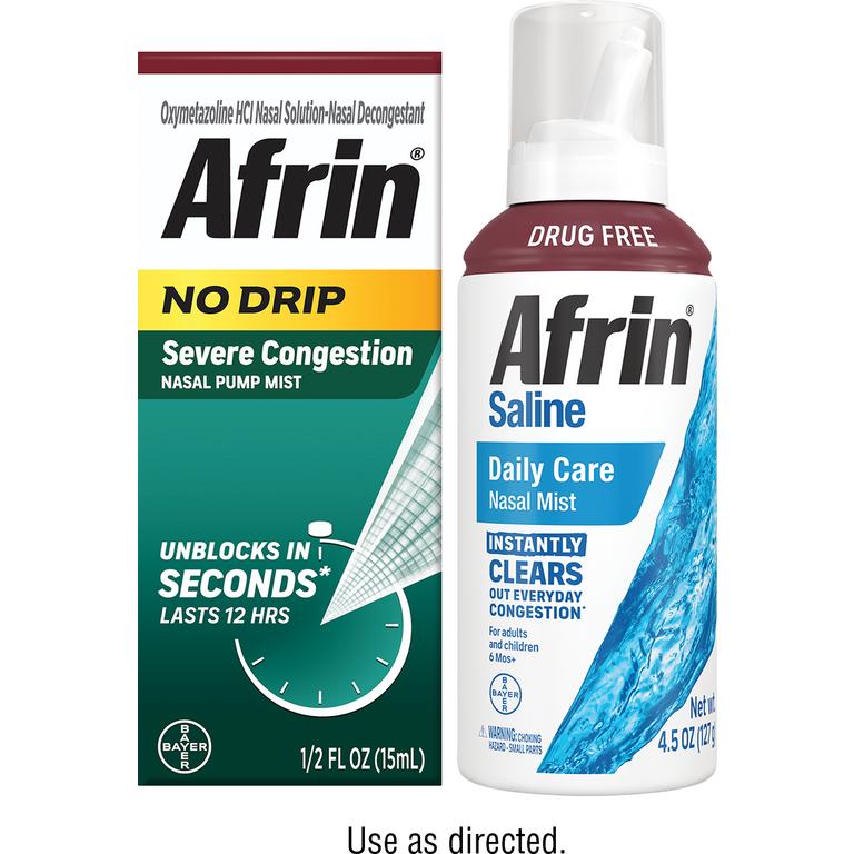 $2 off 1 on any ONE (1) Afrin® 15ml+ or Daily Saline
