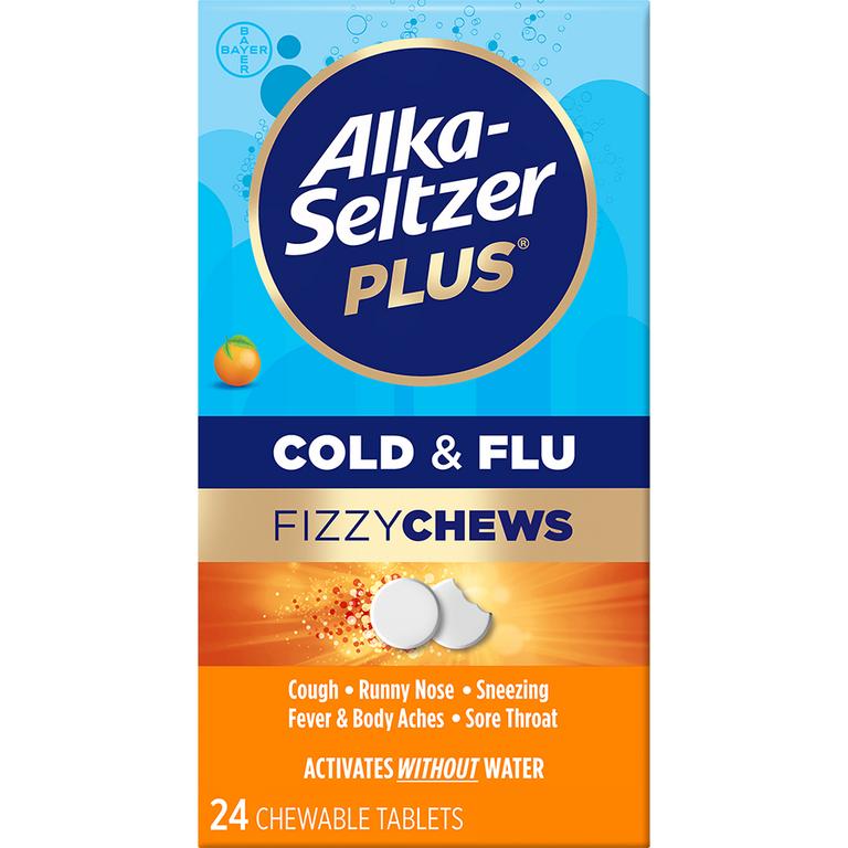 $4 off 1 on any ONE (1) Alka-Seltzer Plus® 24ct FizzyChews