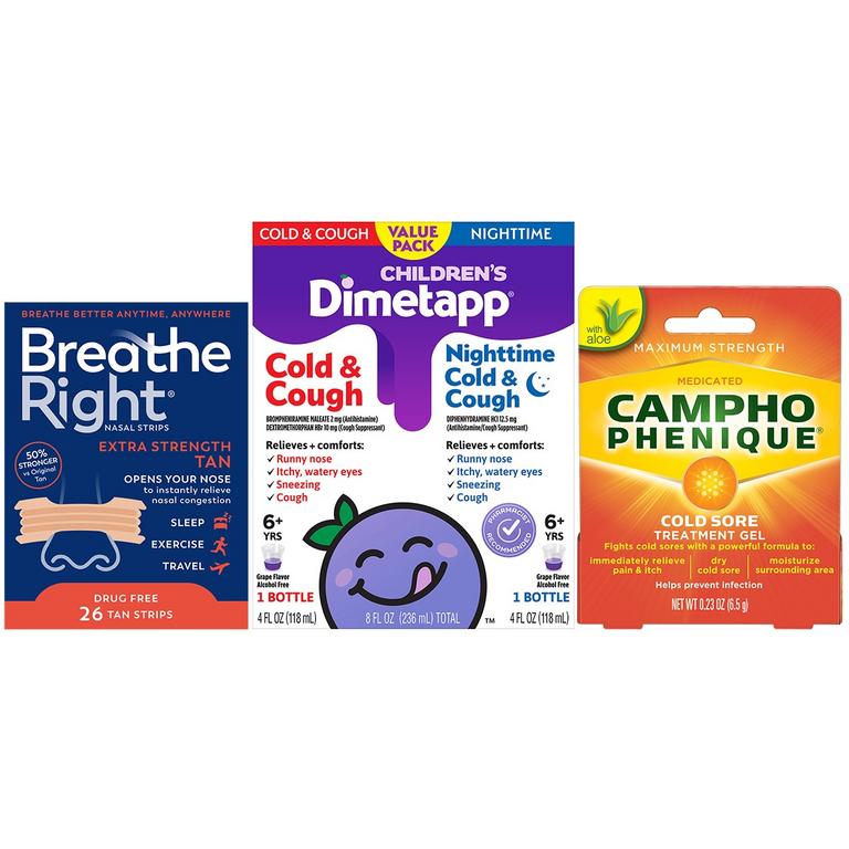 $1.75 off 1 on any ONE (1) Breathe Right, Children's Dimetapp, or Campho Phenique product.