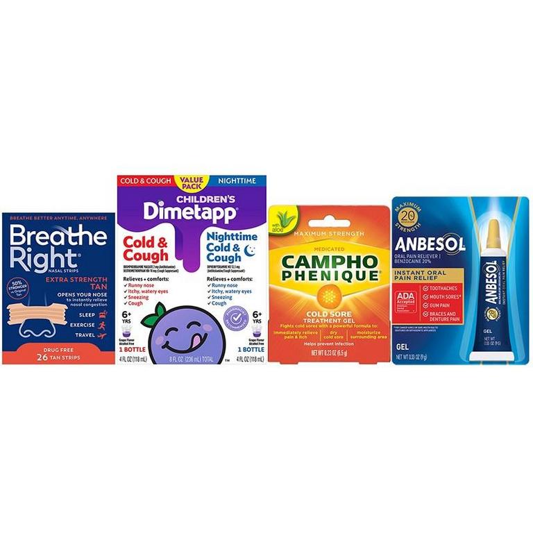 $1.75 off 1 on any ONE (1) Breathe Right, Children’s Dimetapp, Campho Phenique, OR Anbesol product