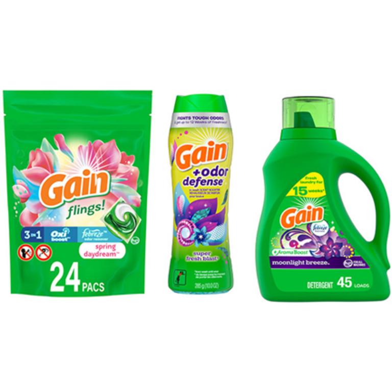 $4 off 1 ONE Gain Laundry Care Select Varieties