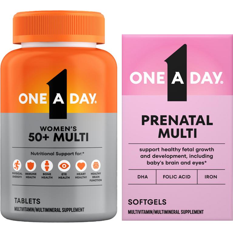 $3 off 1 on any ONE (1) One A Day® multivitamin 65ct or larger or One A Day® Prenatal product