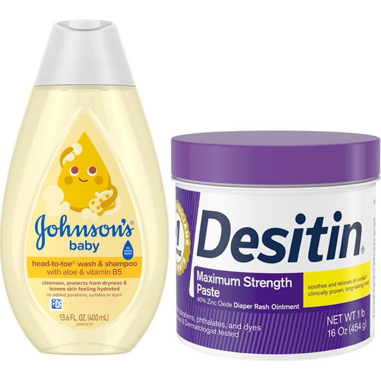 $0.75 off 1 on any ONE (1) JOHNSON'S® Baby, Kid's or DESITIN® Product (excluding bars, trial & travel sizes, gift sets, and safety swabs)