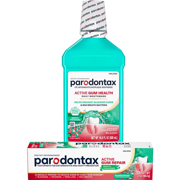 $1.50 off 1 on any ONE (1) parodontax product (excl 0.8oz)