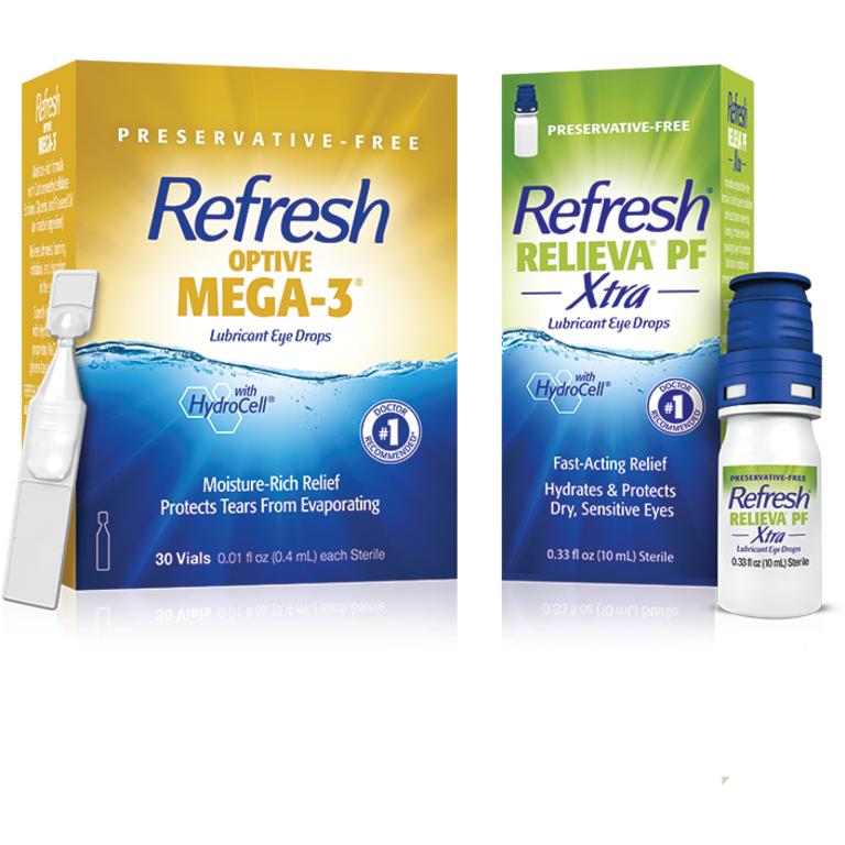 $5 off 1 on ONE (1) Refresh Optive Mega-3® or Refresh® Relieva® PF Xtra product