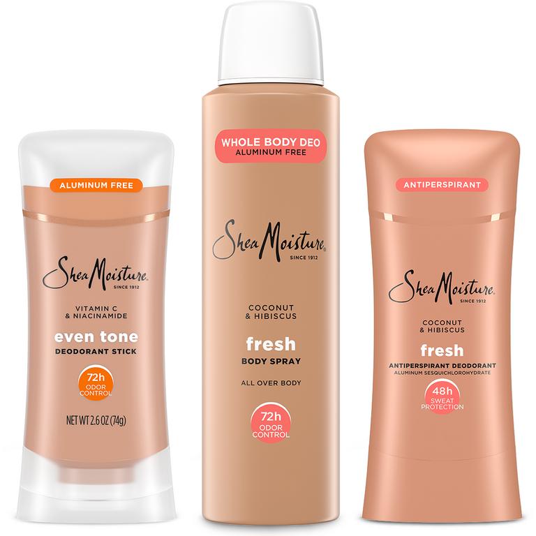 $4 off 1 on any ONE (1) SheaMoisture® 2.6oz Deodorant, 2.6oz Antiperspirant or Whole Body item