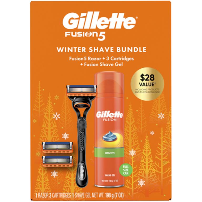 $3 off 1 ONE Gillette Fusion Holiday Pack Select Varieties