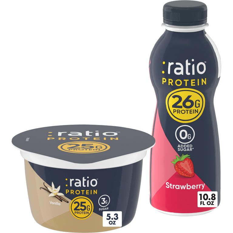$1 off 4 When you buy FOUR(4) any flavor/variety of :ratio™ dairy snacks or dairy drink products (excludes multipacks)